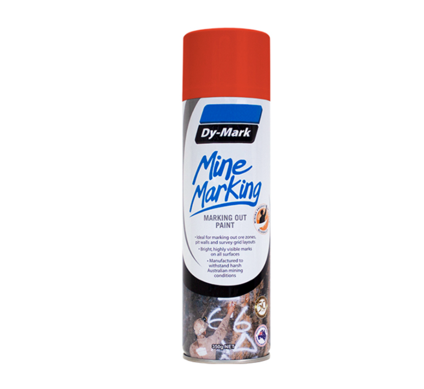 Dy-Mark Mine Marking Horizontal Orange 350g