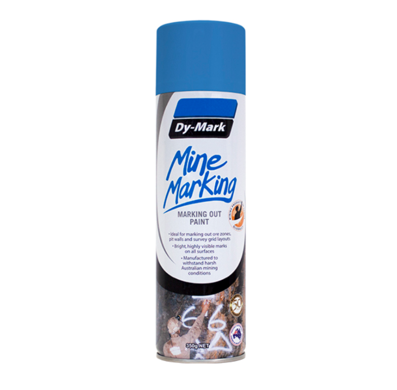 Dy-Mark Mine Marking Horizontal F/Blue 350g