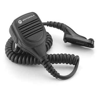 Speaker, remote emergency button