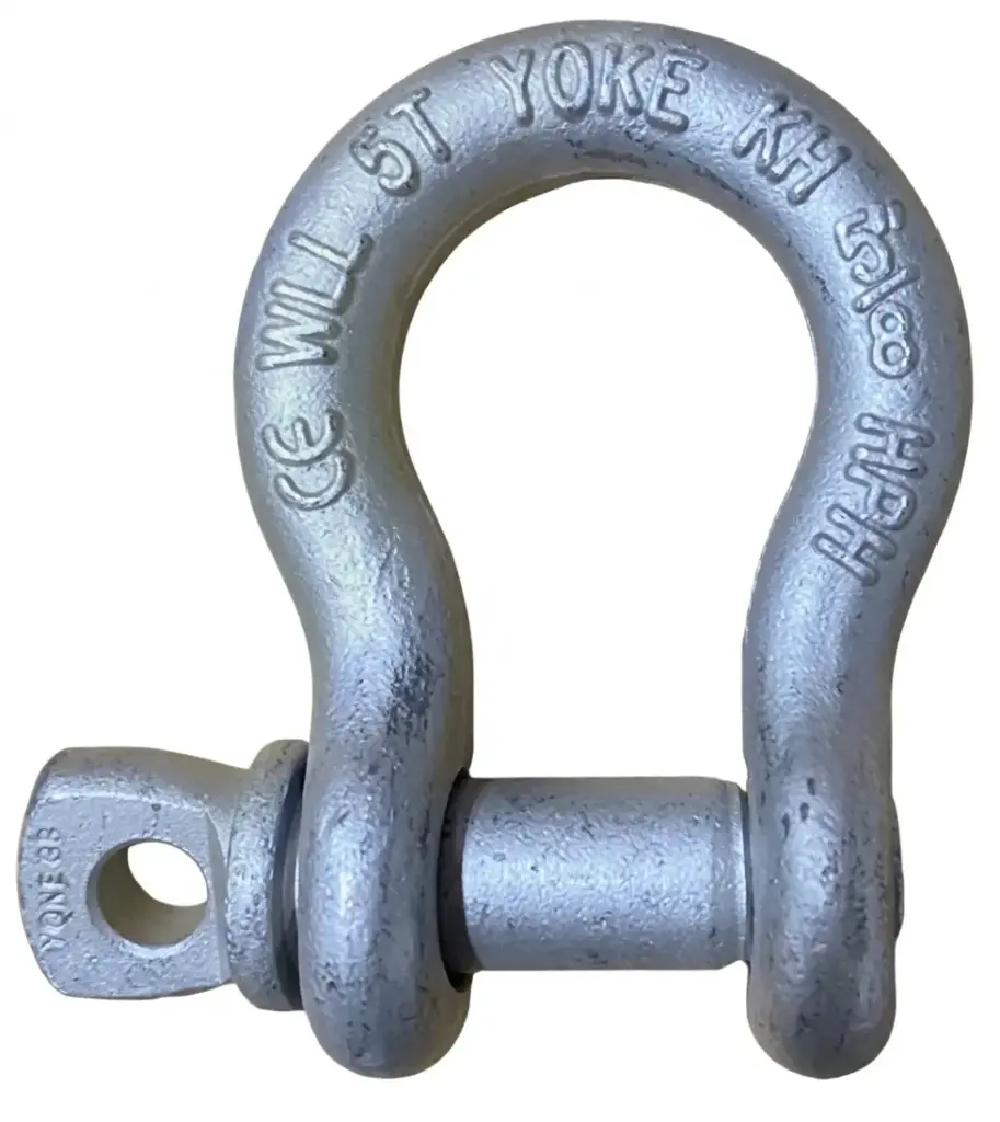 SHACKLE GRADE "S" BOW SCREW GALVANISED 22MM/6.5T 503022 /8-807-16