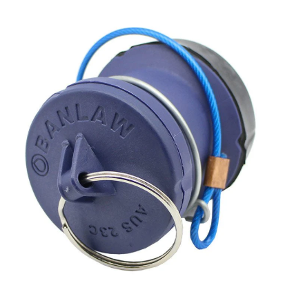 Banlaw AUS23C Dry Break Receiver Cap - 800 Series
