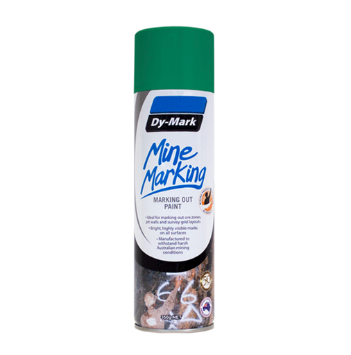 [14000920] Dy-Mark Mine Marking Horizontal Green 350g