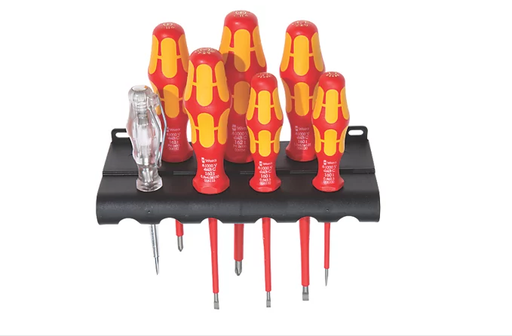 [20452881] Wera 05006147001 Kraftform Plusserie 100 Rack 160I Screwdriver Set (7 Piece)