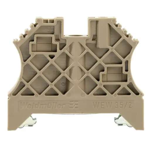 [20529617] Weidmuller WEW 35/2 End Bracket For Terminal Blocks 