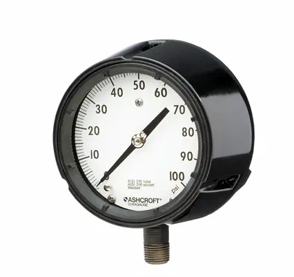 [20923575] GAUGE, PRESSURE DUAL SCALE; 45-1279SS-04L-XLL-300